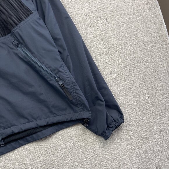 VTG Chlorophylle H-Tech Soft Shell Retro Dark Blue Men S Vest Convertible - Picture 4 of 16